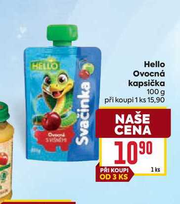 Hello Ovocná kapsička 100 g