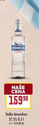 Vodka Amundsen 37,5% 0,5l v akci