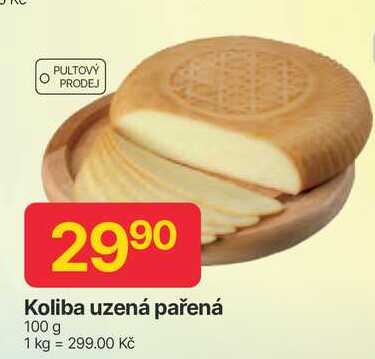 Koliba uzená pařená 100 g 