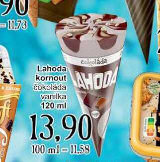 Lahoda kornout čokoláda vanilka 120 ml