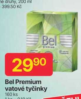 Bel Premium vatové tyčinky 160 ks 