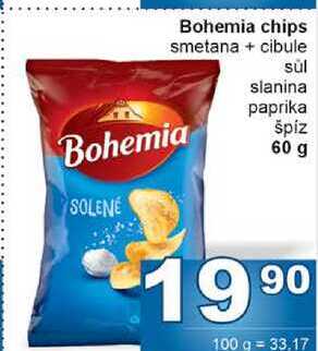 Bohemia chips 60g