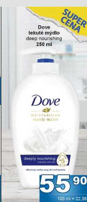 Dove tekuté mýdlo deep nourishing 250 ml