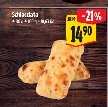 Schiacciata 80 g 