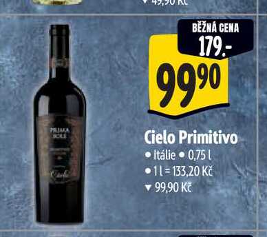   Cielo Primitivo 0,75 l