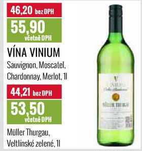 VÍNA VINIUM 1l