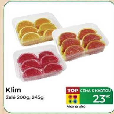 Klim želé 200g, 245g 