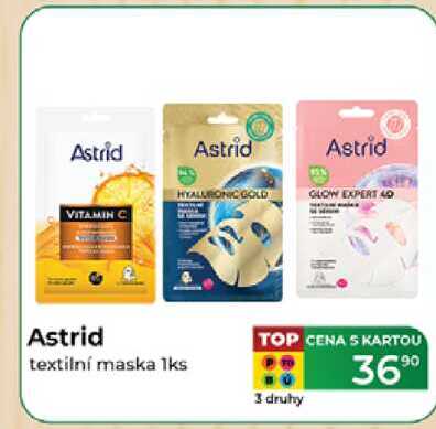 Astrid textilní maska 1ks 