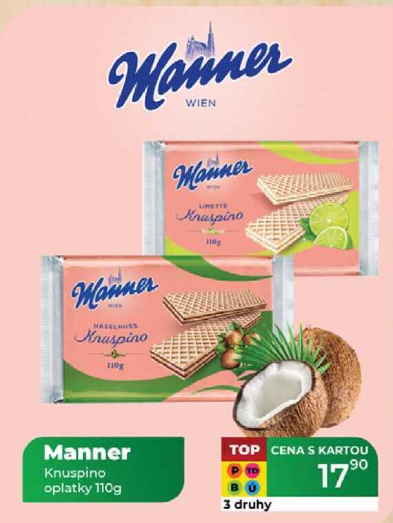 Manner Knuspino oplatky 110g  
