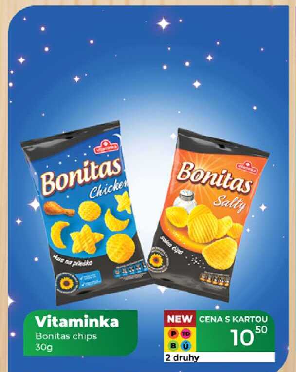 Vitaminka Bonitas chips 30g 