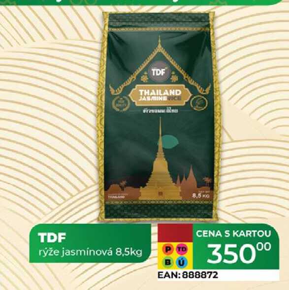 TDF rýže jasmínová 8,5kg 