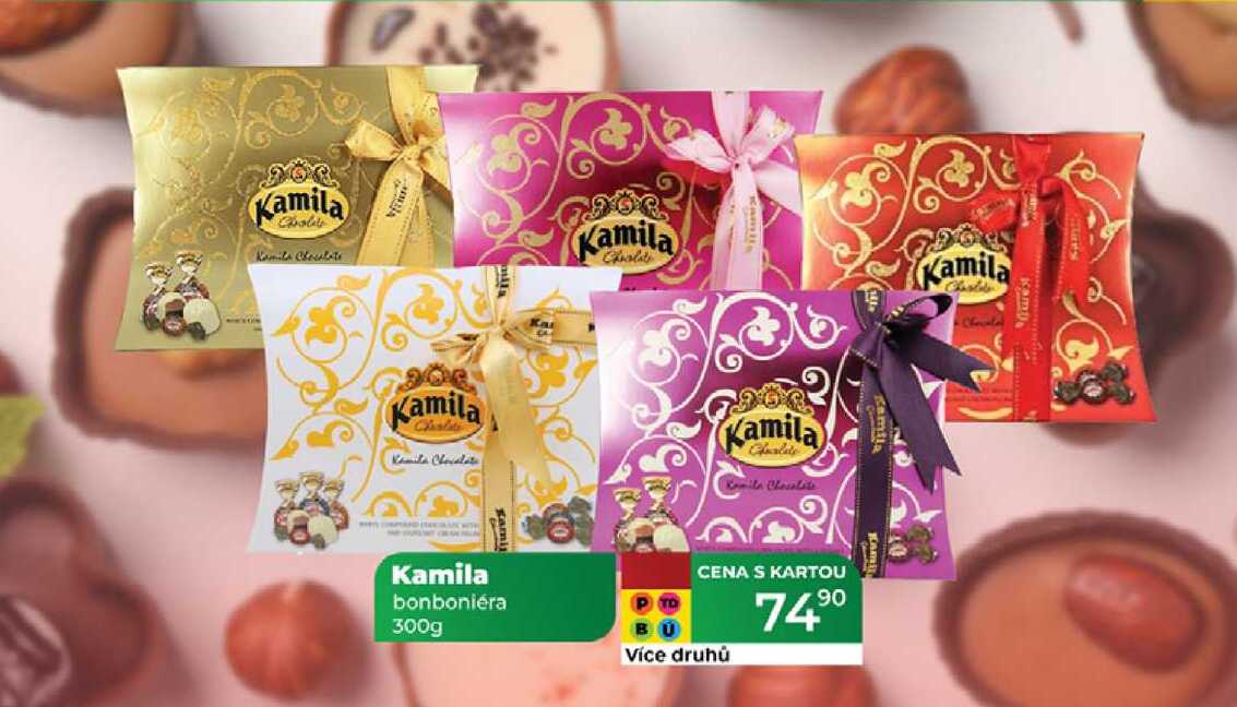 Kamila bonboniéra 300g  