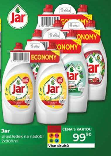 Jar prostředek na nádobí 2x900ml  