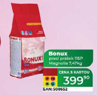 Bonux prací prášek 115P Magnolia 7,47kg 