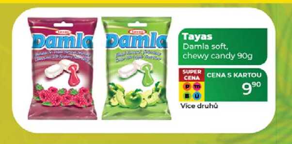 Tayas Damla soft, chewy candy 90g 