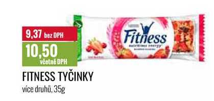 FITNESS TYČINKY 35g 