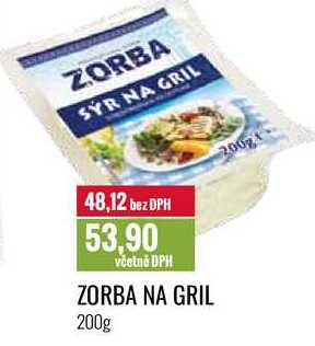 ZORBA NA GRIL 200g