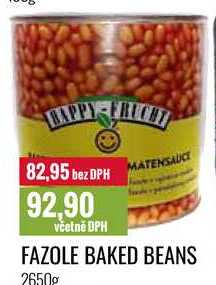 FAZOLE BAKED BEANS 2650g