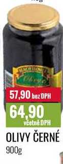 OLIVY ČERNÉ 900g 