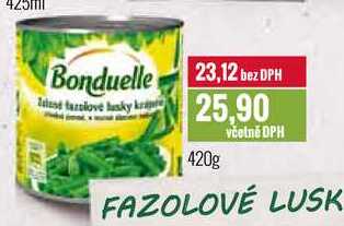 Bonduelle 2fazolové lusky 420g