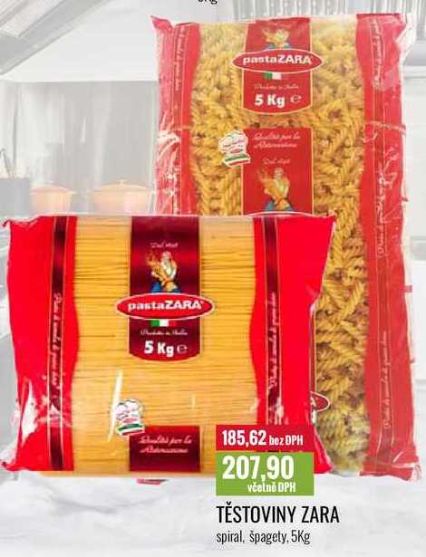 TĚSTOVINY ZARA 5Kg 