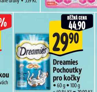  Dreamies Pochoutky pro kočky  60 g 