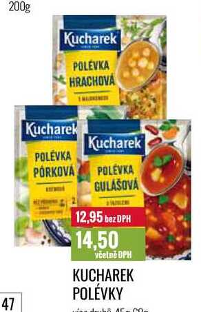 KUCHAREK POLÉVKY 45-60g