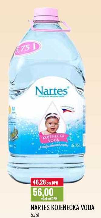 NARTES KOJENECKÁ VODA 5,75l