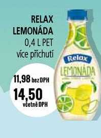 RELAX LEMONÁDA 0,4l