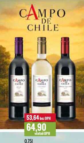 CAMPO DE CHILE 0,75l