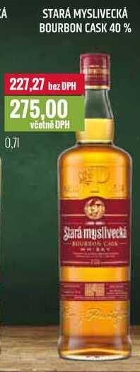 STARÁ MYSLIVECKÁ BOURBON CASK 40% 0,7l