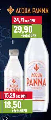 ACQUA PANNA 0,5l, 1l