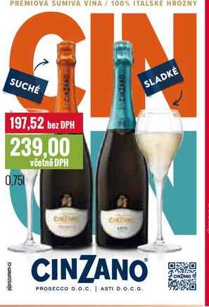 CINZANO 0,75l