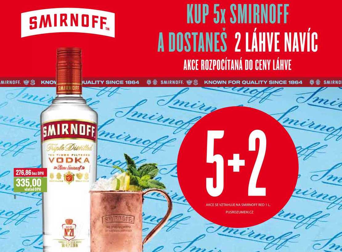 SMIRNOFF 1l