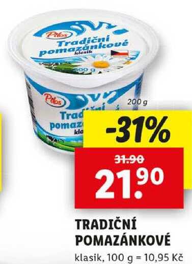 Tradiční pomazánkové, 200 g