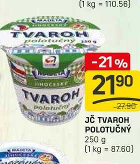 JČ TVAROH POLOTUČNÝ 250 g 