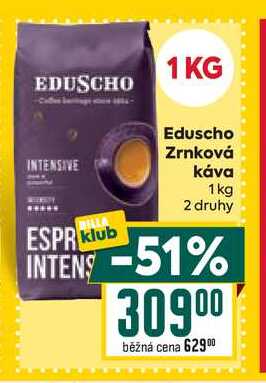 Eduscho Zrnková Κάνα 1 kg 