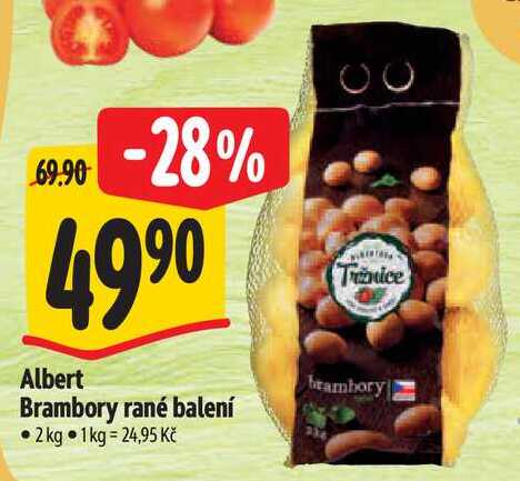 Albert Brambory rané balení, 2 kg  