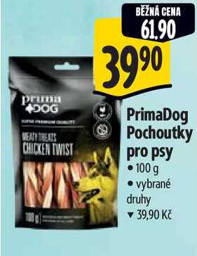 PrimaDog Pochoutky pro psy, 100 g 