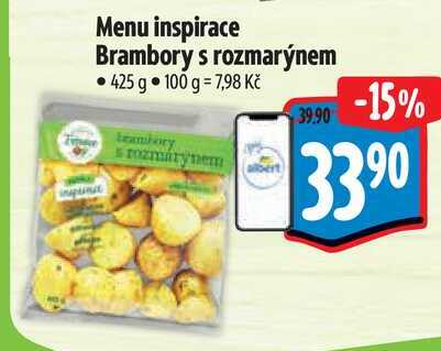 Menu inspirace Brambory s rozmarýnem, 425 g