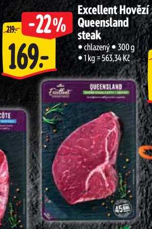 Excellent Hovězí Queensland steak, 300 g