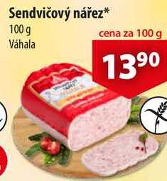 Sendvičový nářez, 100 g