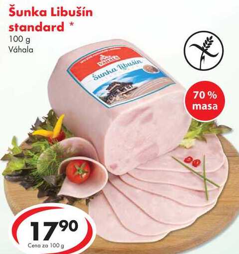 Šunka Libušín standard, 100 g