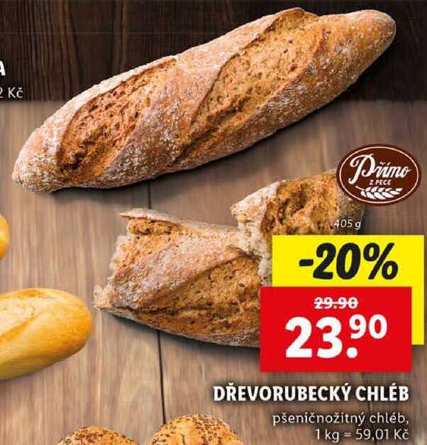 DŘEVORUBECKÝ CHLÉB, 405 g