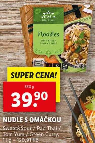 NUDLE S OMÁČKOU, 330 g