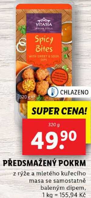 PŘEDSMAŽENÝ POKRM, 320 g