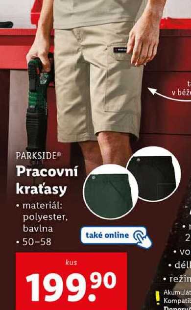 Pracovní kraťasy 