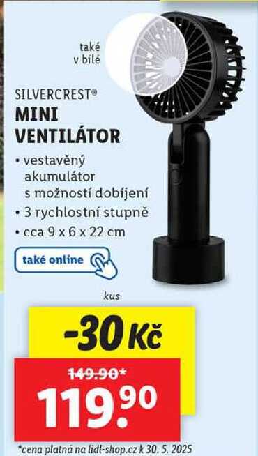 MINI VENTILÁTOR 