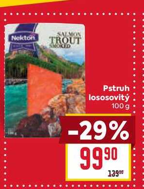Pstruh lososovitý 100g