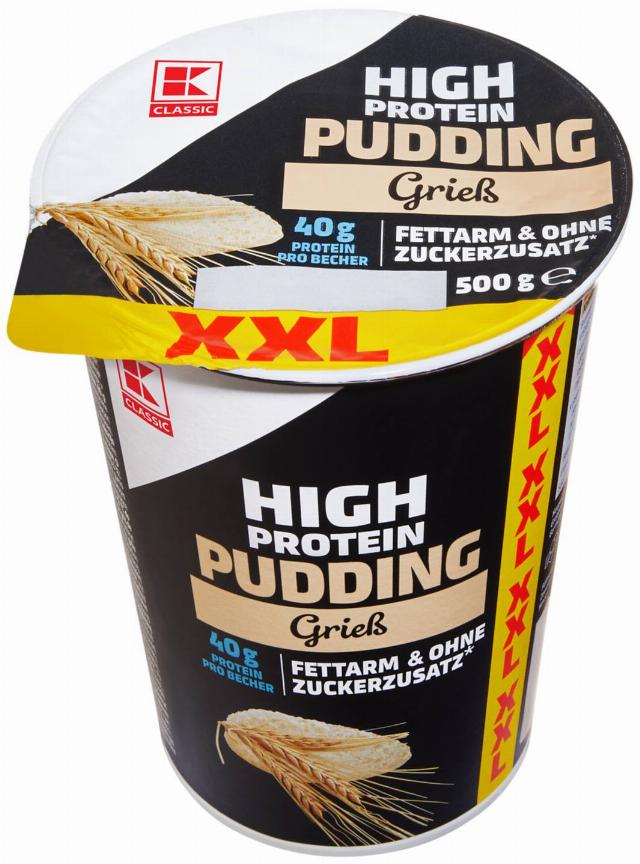 K-CLASSIC HP puding s krupičkou/se skořicí